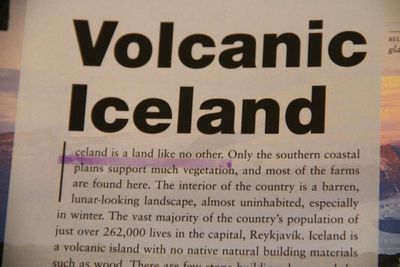 100 wonders Volcanic Iceland